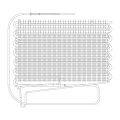 Defrosting Heater - 2266744032 Heater Evaporator Assembly [Electrolux Aeg]